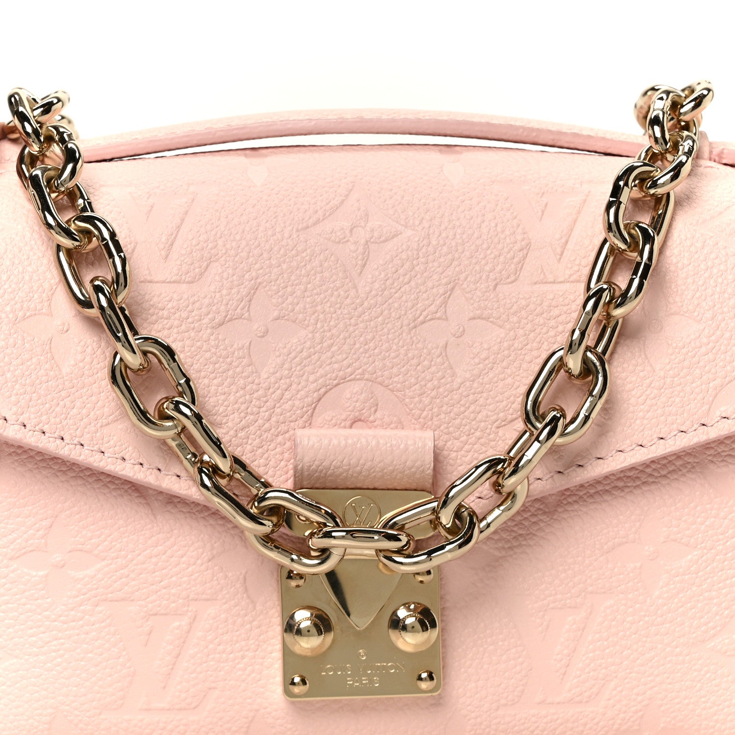 Louis Vuitton Empreinte Pochette Metis East West Pink Opale 9 of 12