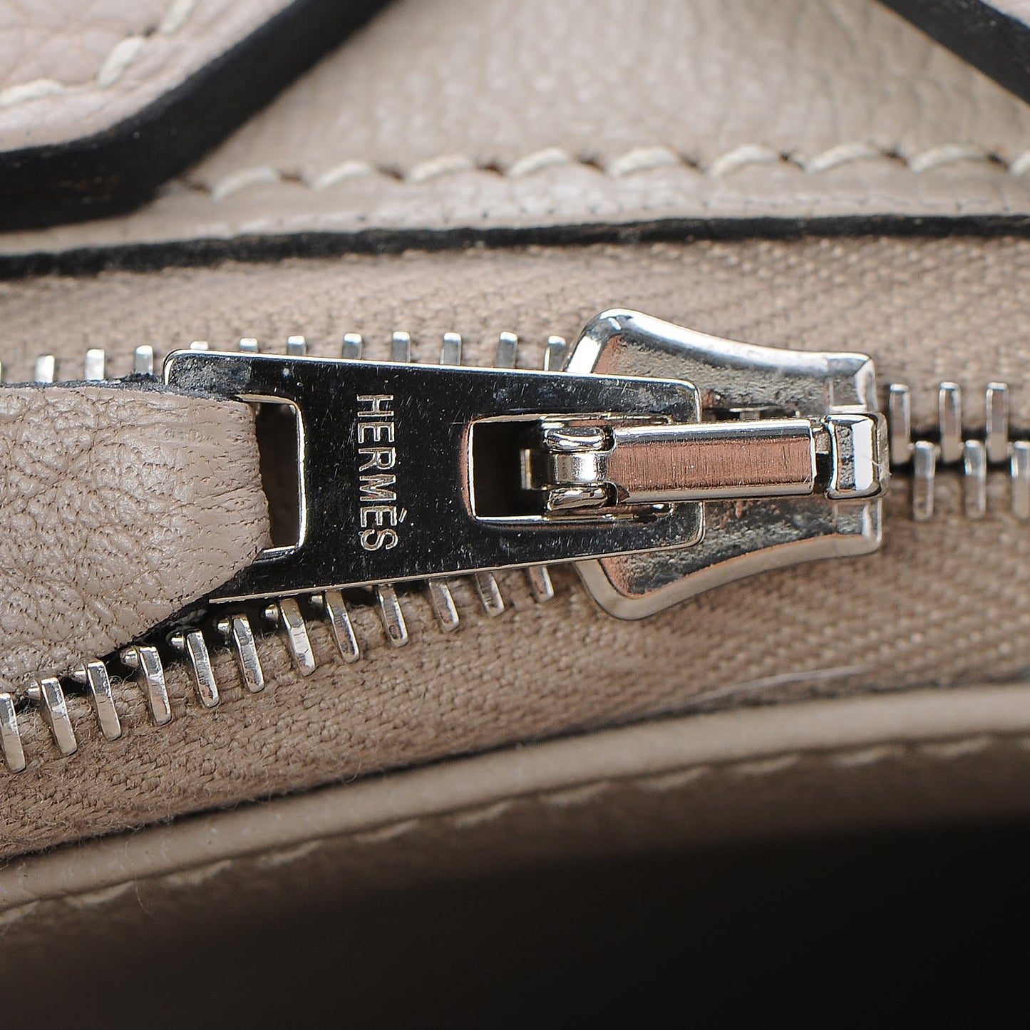 Taurillon Clemence Birkin 35 Gris Tourterelle