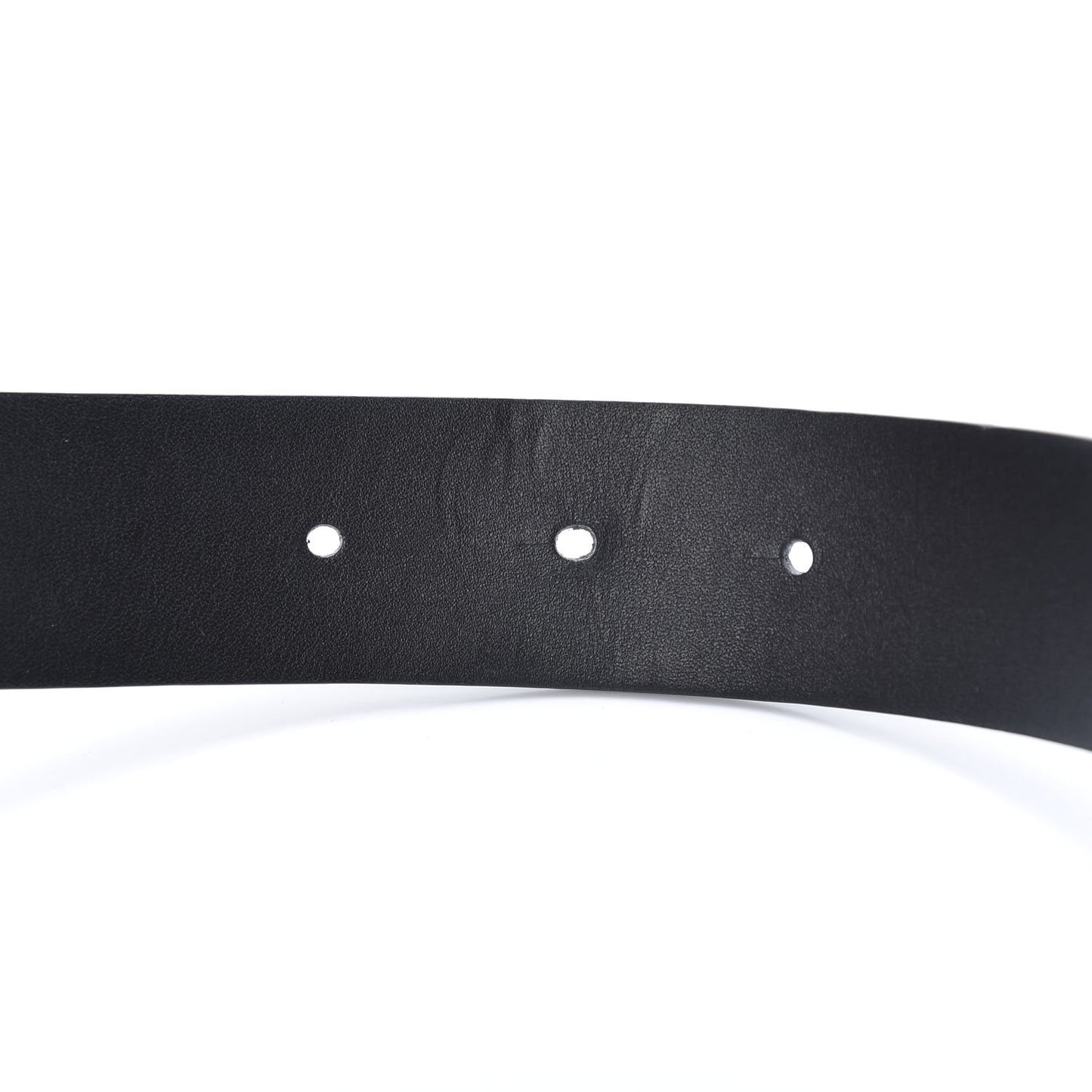Calfskin CC Chain Belt 95 38 Black