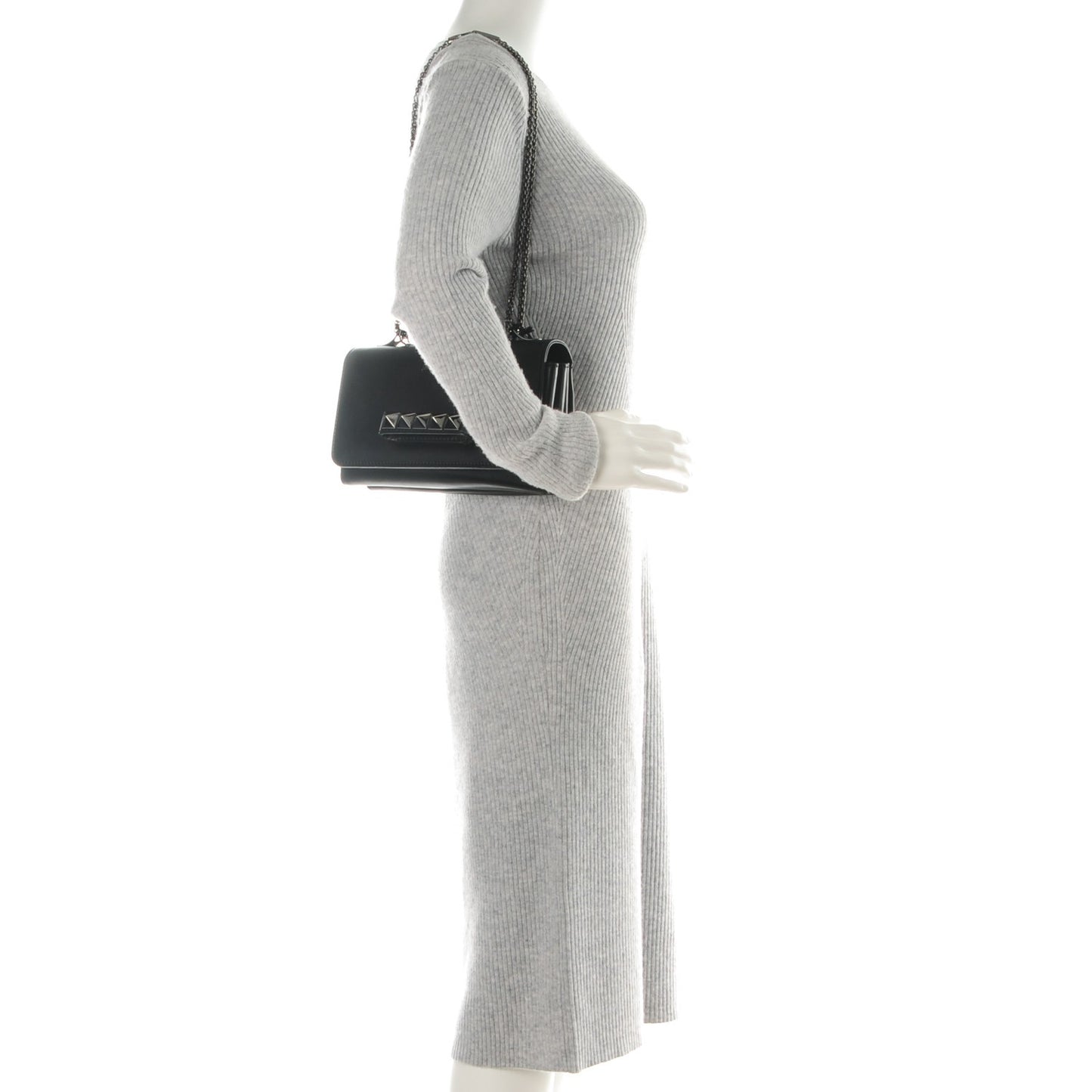 Nappa Va Va Voom Shoulder Bag Black