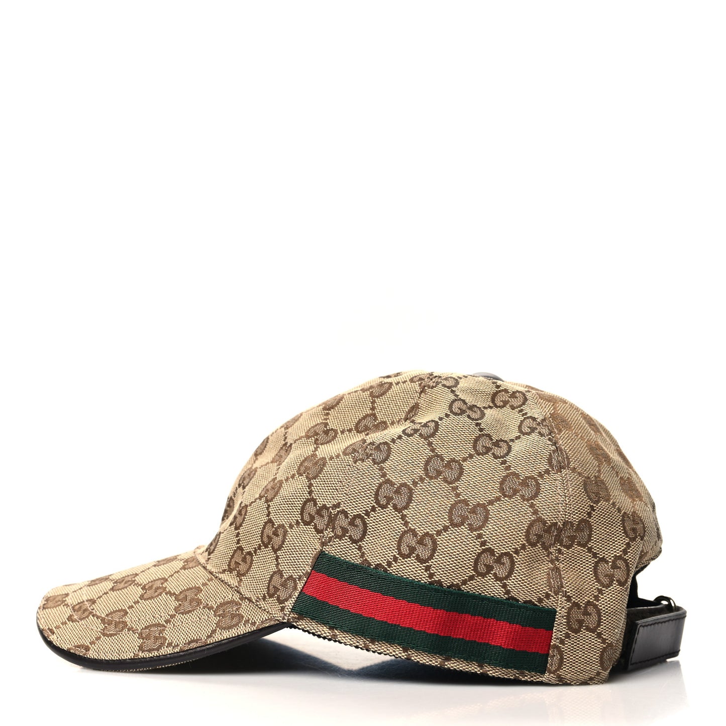 Monogram Web Baseball Hat L Beige Cocoa