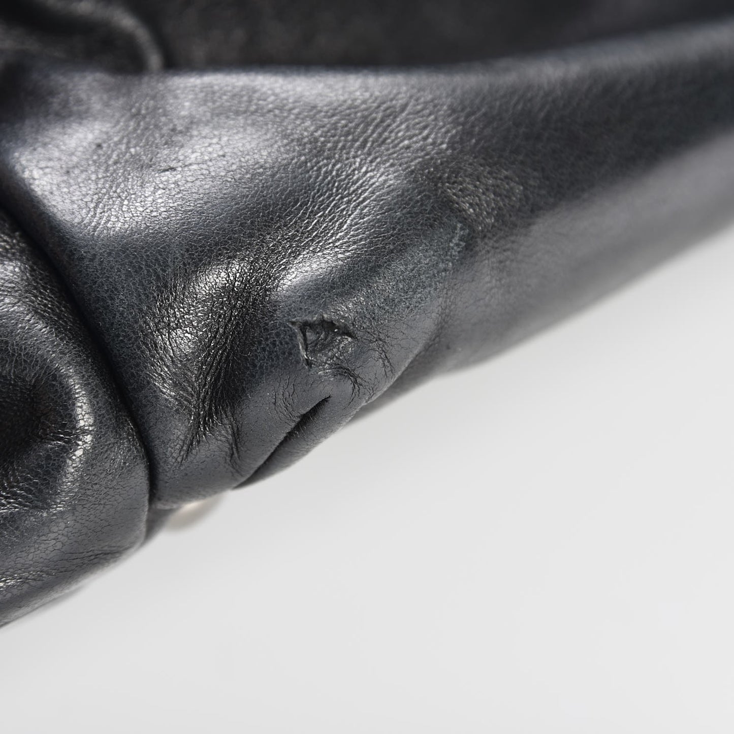 Lambskin Rock and Chic Shoulder Bag Black