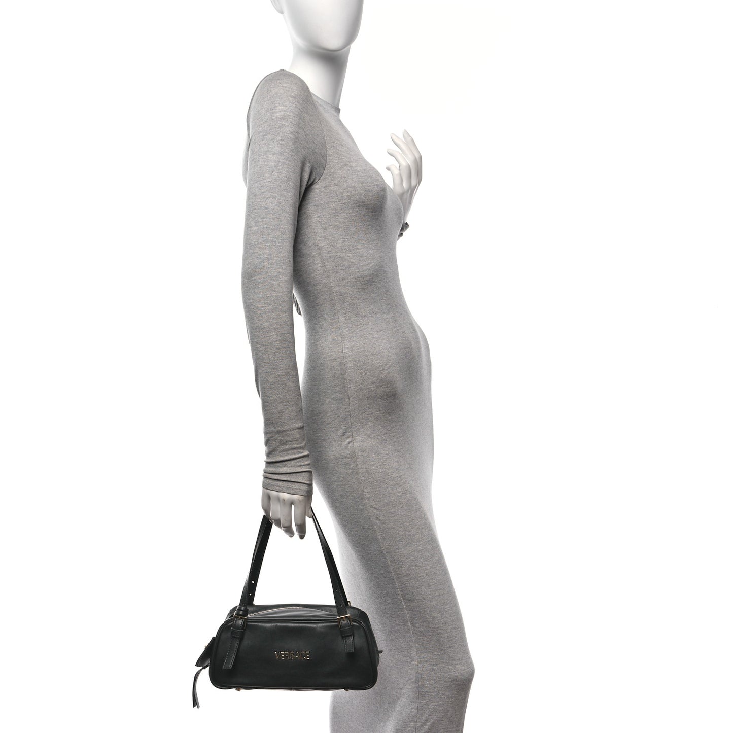 Lambskin Bowling Bag Black