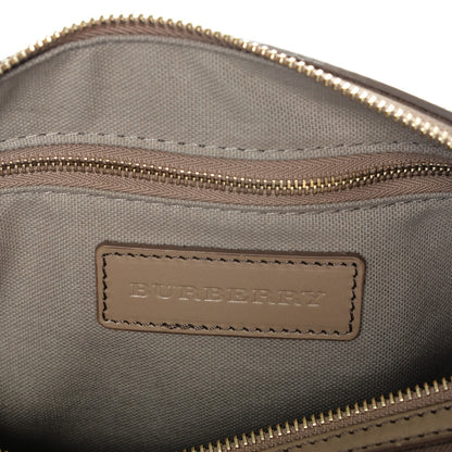 Burberry House Check Bridle Calfskin Medium Alchester Bowling Bag Trench 8 of 8