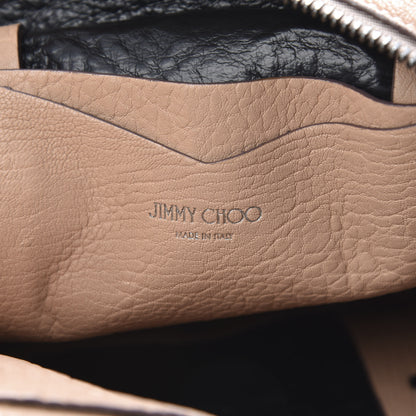 Jimmy Choo Grained Calfskin Studded Lockett Shopper Tote Ballet Pink 6 of 11