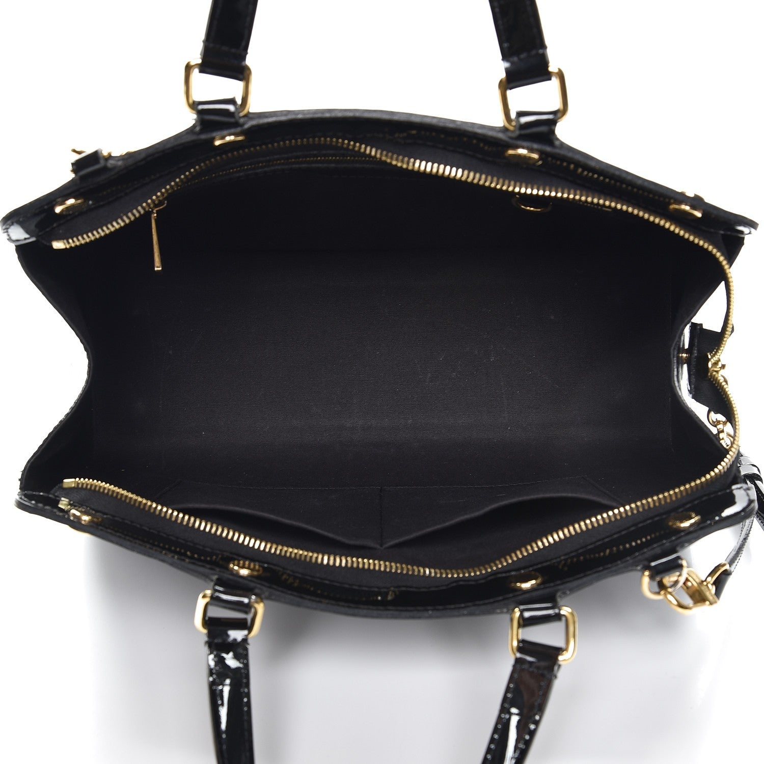 Louis Vuitton Vernis Brea MM Black 6 of 10