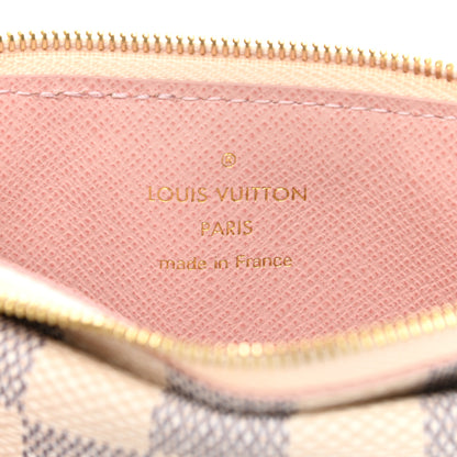 Louis Vuitton Damier Azur Recto Verso Card Holder Rose Ballerine 6 of 7