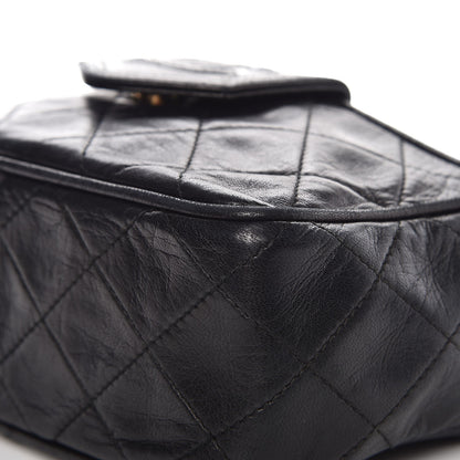 Chanel Lambskin Quilted CC Tassel Camera Case Black 9 of 11