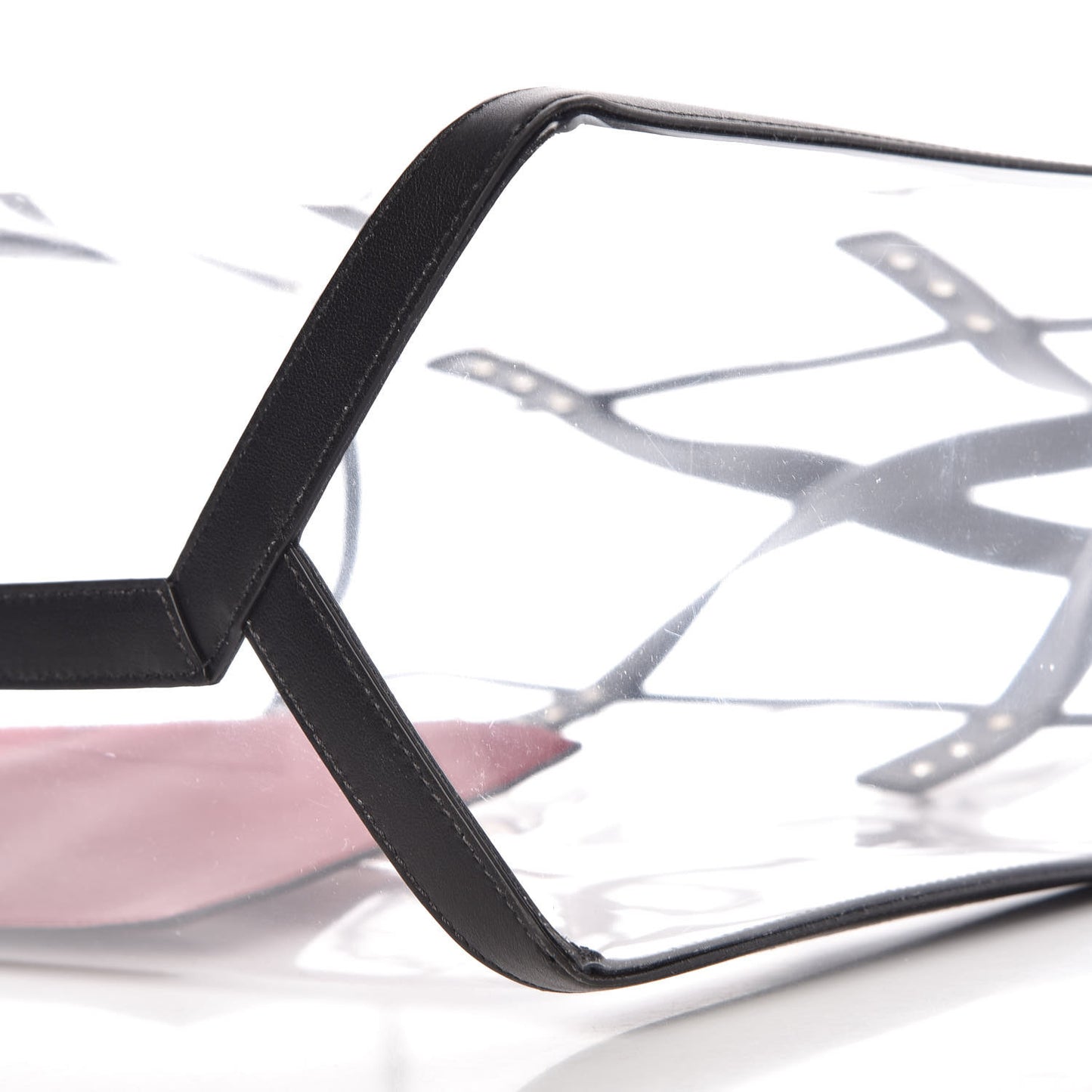 Plexy VLTN Shopping Bag Transparent