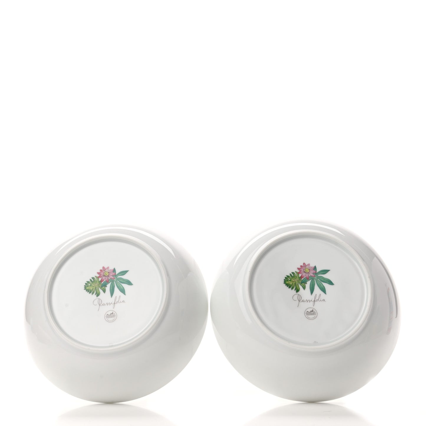 Porcelain Passifolia Cereal Bowl Set of 2