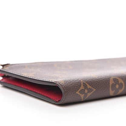 Louis Vuitton Monogram Adele Wallet Fuchsia 7 of 10