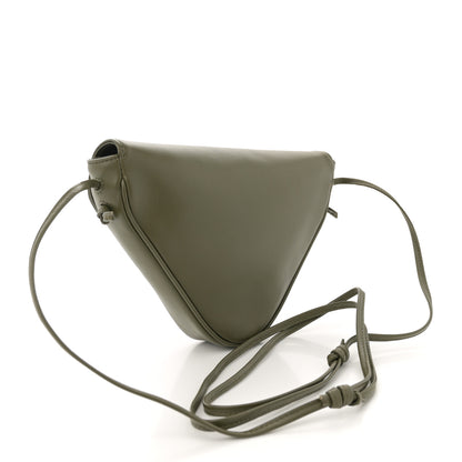 Celine Smooth Calfskin Triangle Crossbody Bag Green 3 of 10