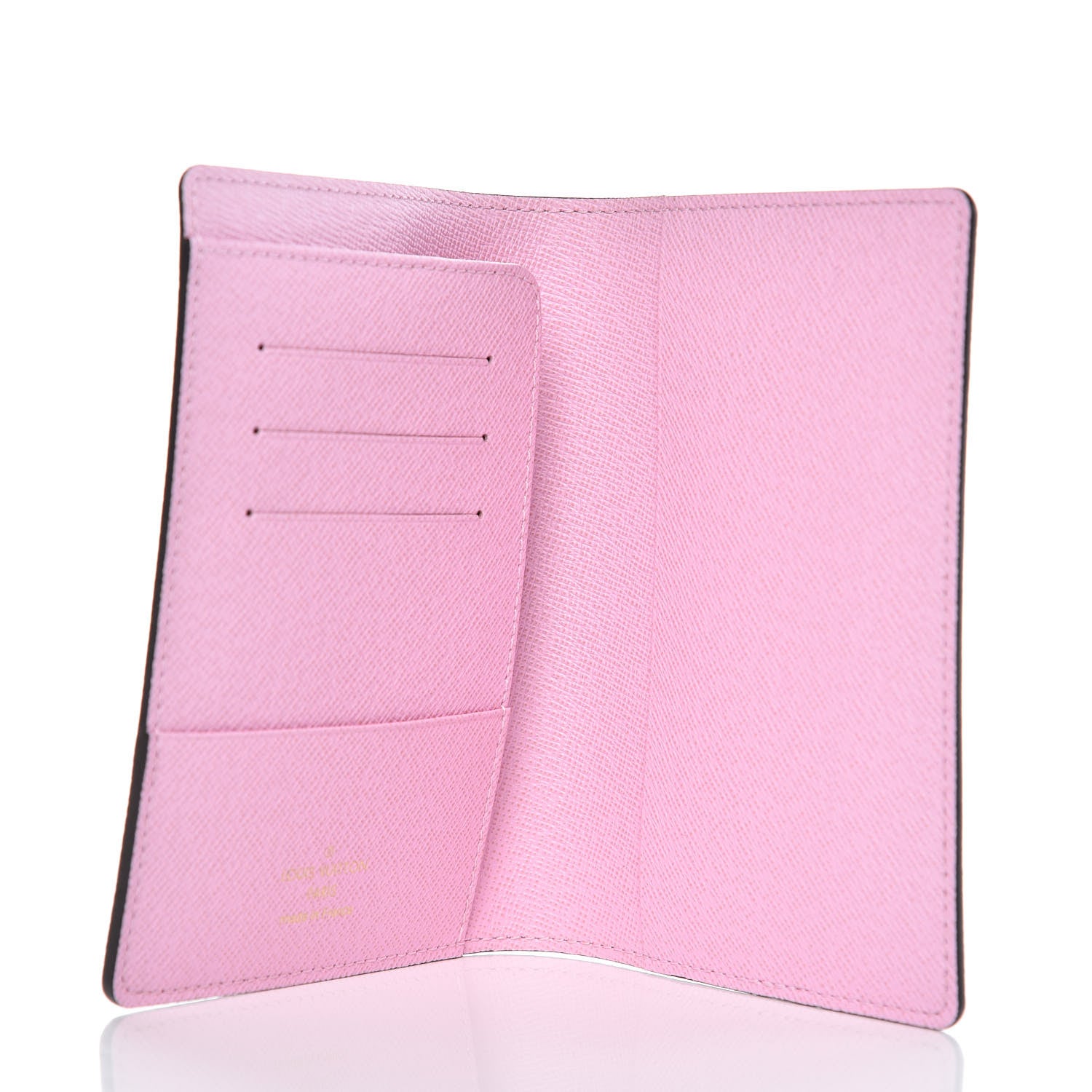 Louis Vuitton Monogram 2016 Christmas Animation Passport Cover Rose Ballerine 5 of 8