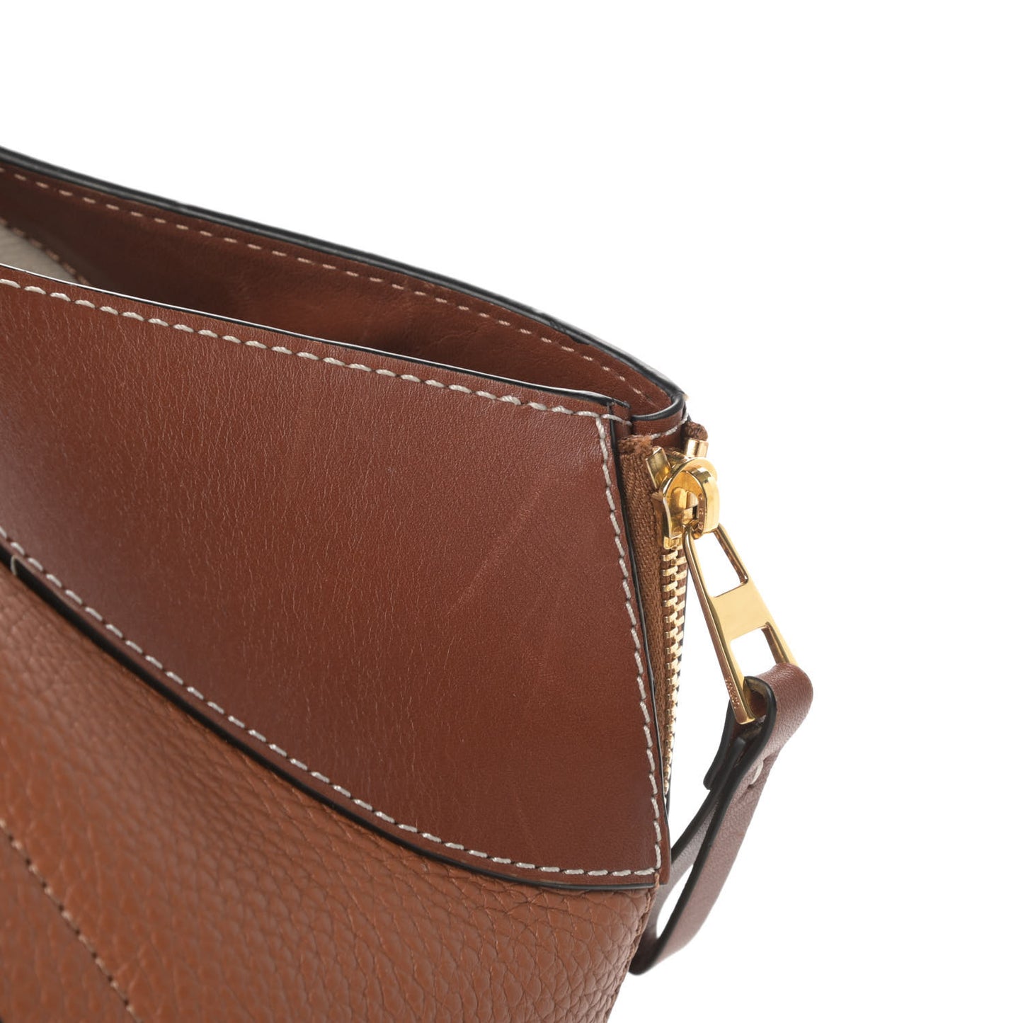 Calfskin Small Hammock Shoulder Bag Tan