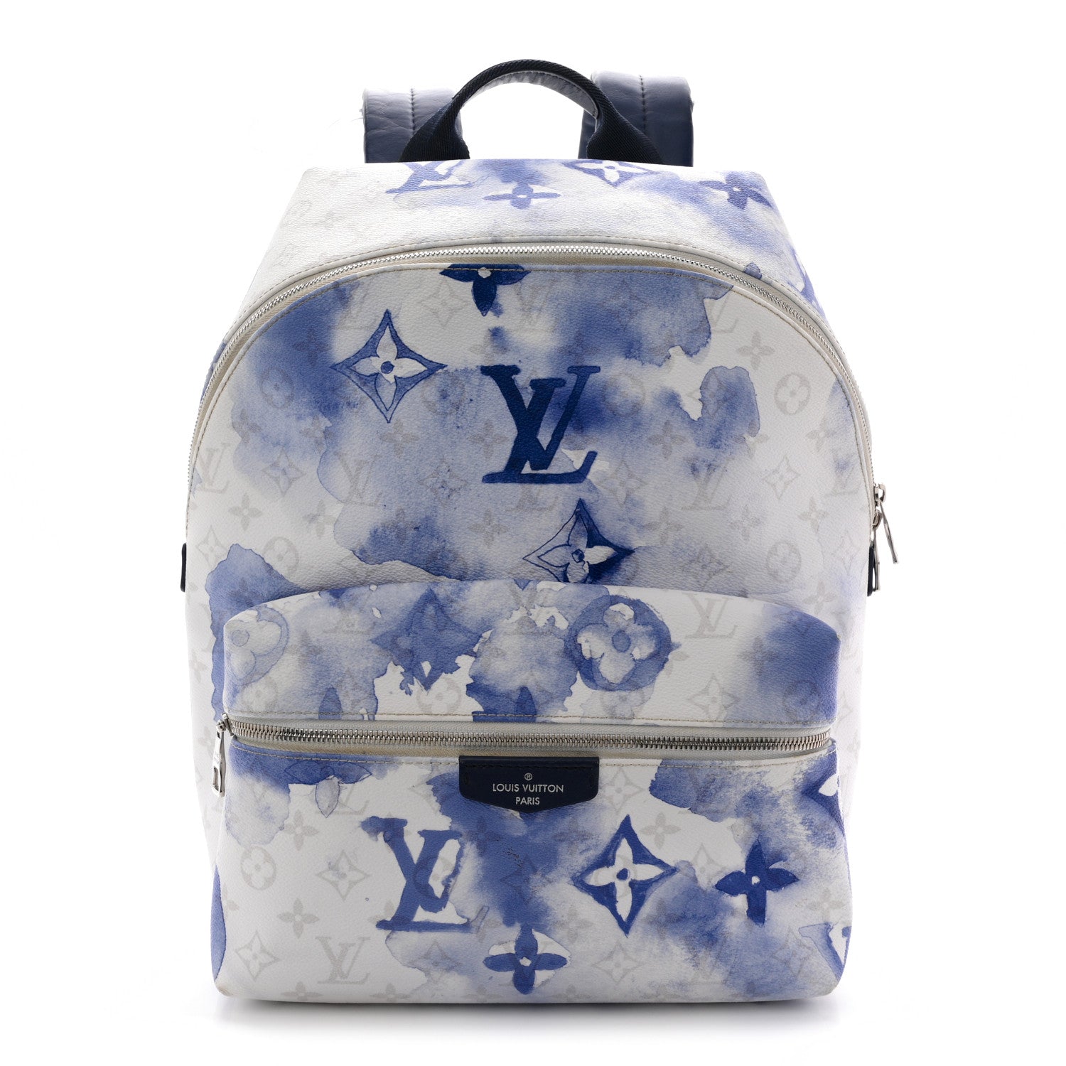 Louis Vuitton Monogram Watercolor Discovery Backpack Blue 1874754 – FASHIONPHILE