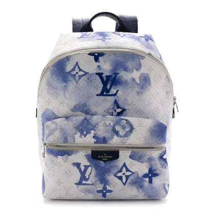 Louis Vuitton Monogram Watercolor Discovery Backpack Blue 1 of 13