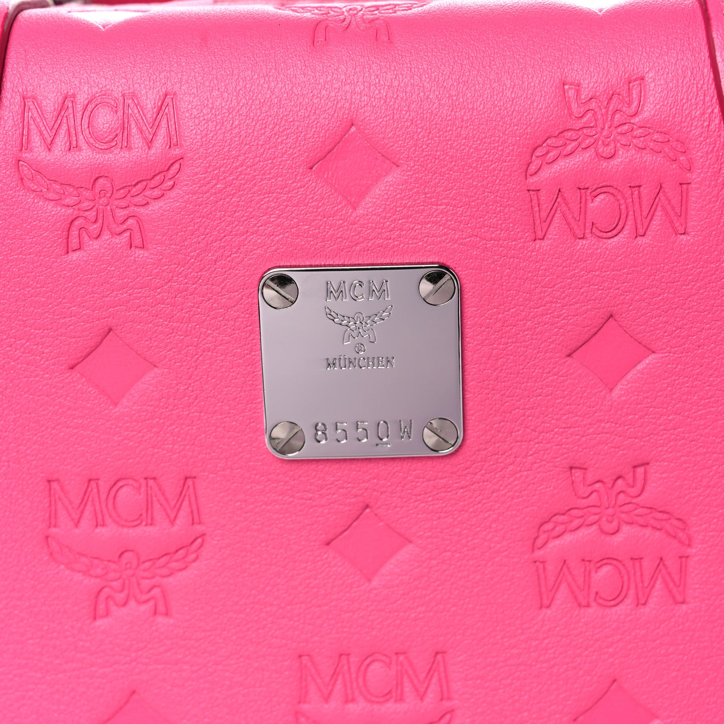 Calfskin Ottomar Monogram Small Berlin Crossbody Sugar Pink