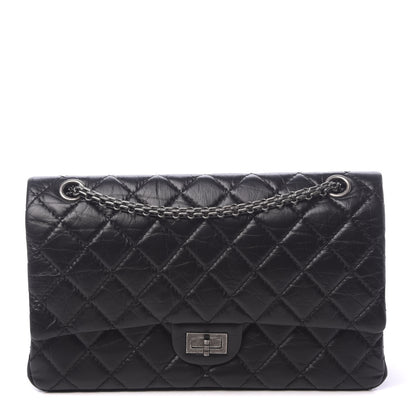Chanel Aged Calfskin Quilted 2.55 Reissue 226 Flap Black 1 of 10