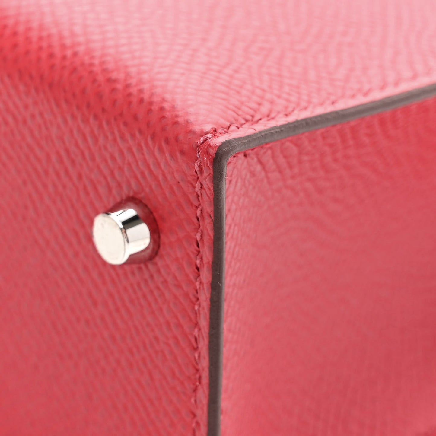 Epsom Mini Kelly Sellier 20 Rouge Piment