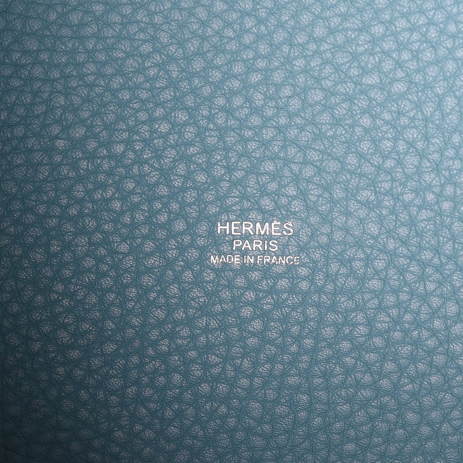 Hermes Taurillon Clemence Picotin Lock 26 GM Bleu Saint Cyr 7 of 12