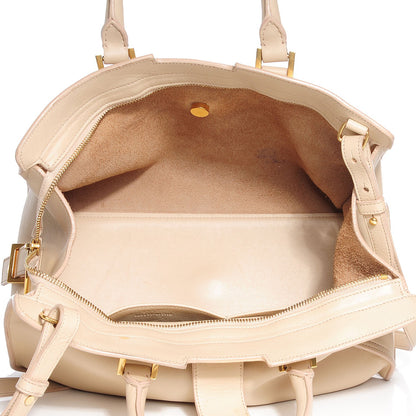 Saint Laurent Calfskin Small Classic Y Cabas Beige 7 of 7