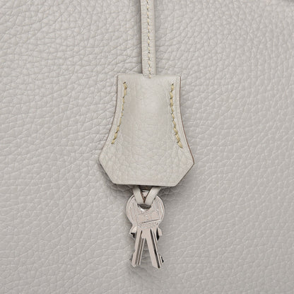 Hermes Taurillon Clemence Kelly Retourne 32 Gris Perle 12 of 33