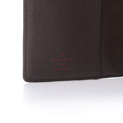 Louis Vuitton Damier Ebene Small Ring Agenda Cover 6 of 9