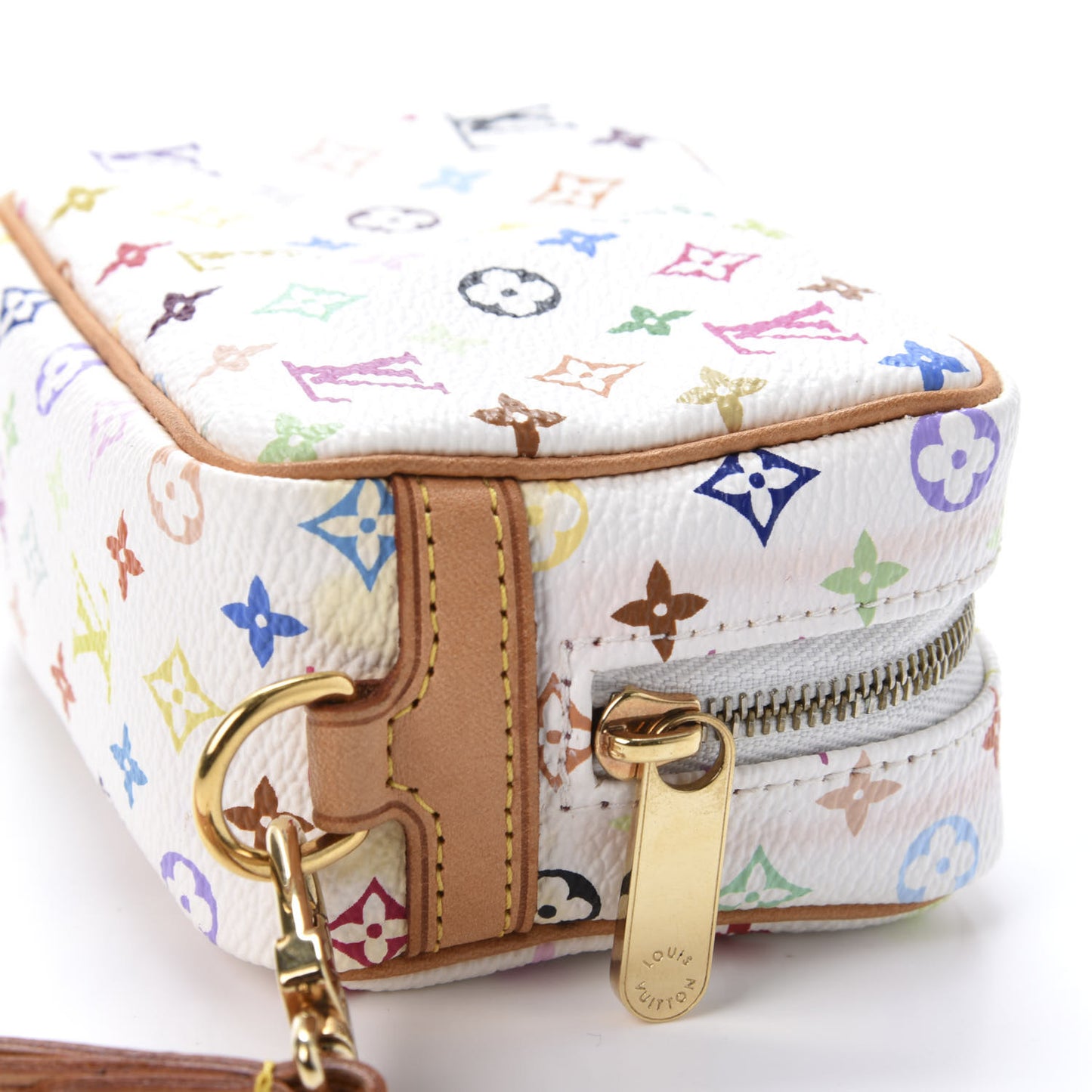 Monogram Multicolor Trousse Wapity White