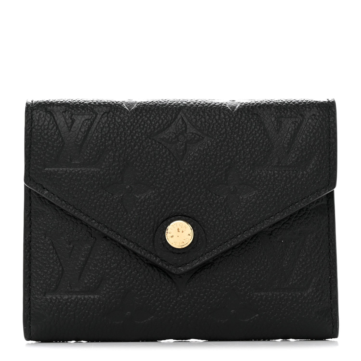 Louis Vuitton Empreinte Victorine Wallet Black 1 of 8