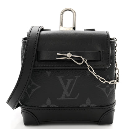 Louis Vuitton Monogram Eclipse Mini Steamer Pouch 1 of 10