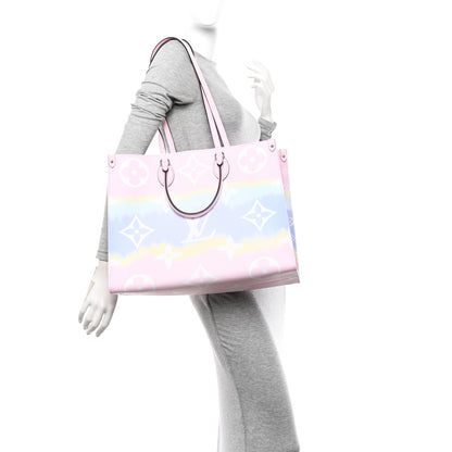 Louis Vuitton Monogram Escale Onthego GM Pastel 2 of 10