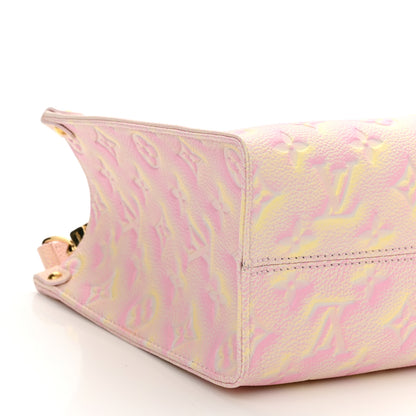 Louis Vuitton Empreinte Monogram Summer Stardust Onthego PM Pink 8 of 9