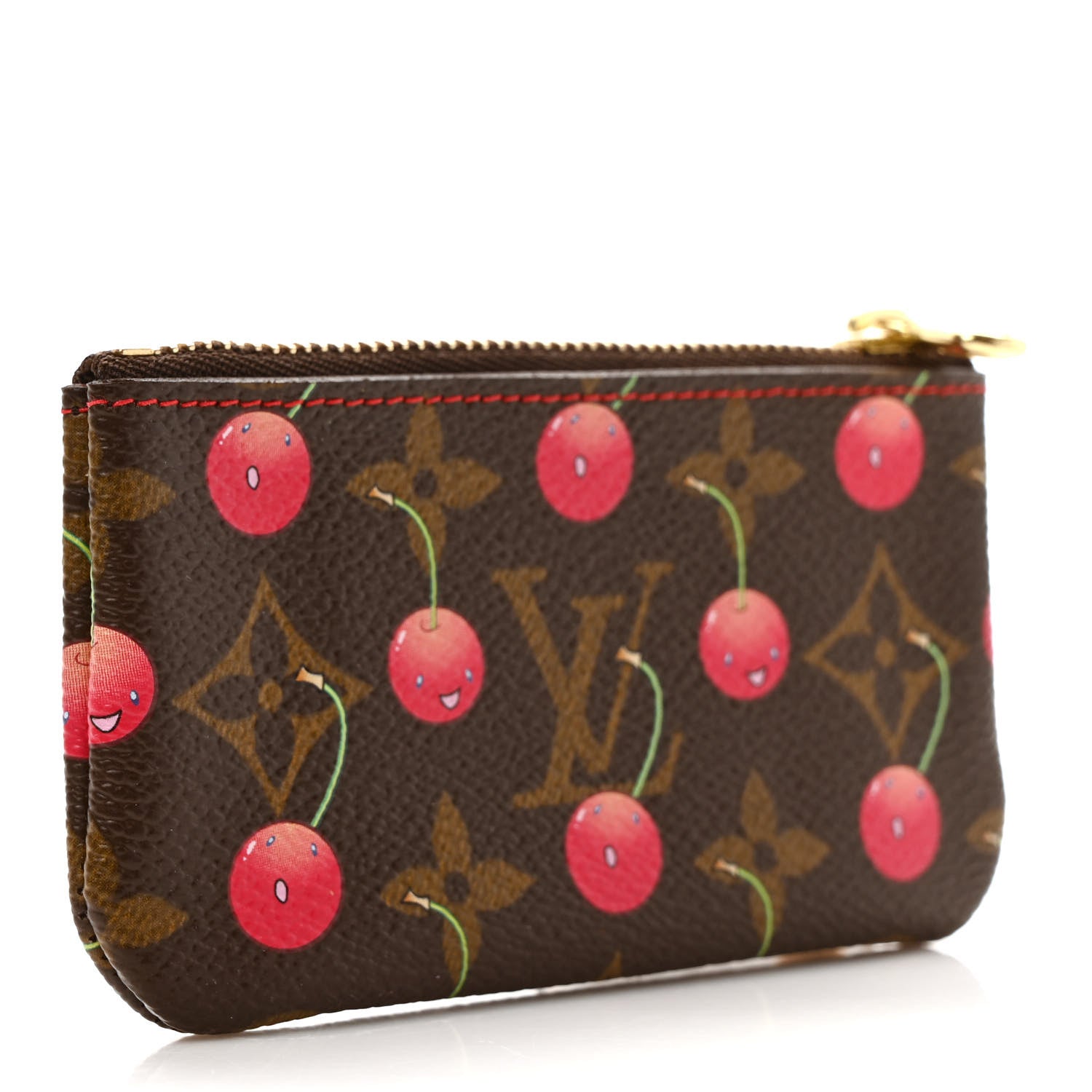 Louis Vuitton Monogram Cerises Key Pouch 3 of 6