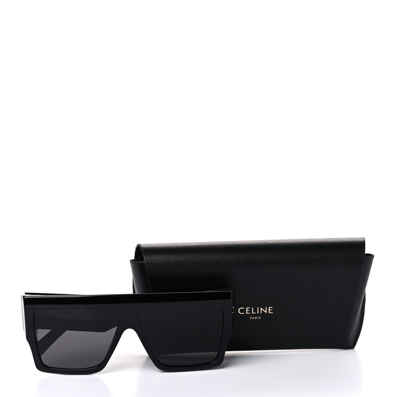 Celine Rectangular Sunglasses CL400921 Black 9 of 9