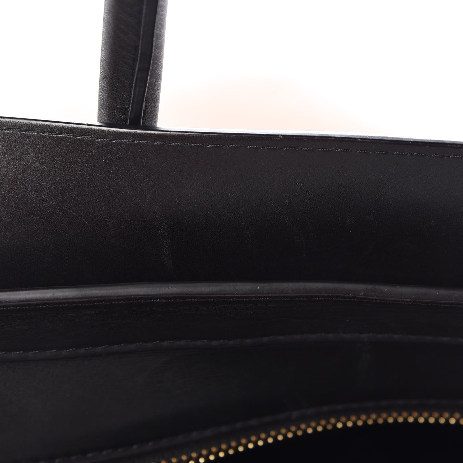 Celine Satin Calfskin Suede Mini Tri-Color Luggage Seashell 8 of 15