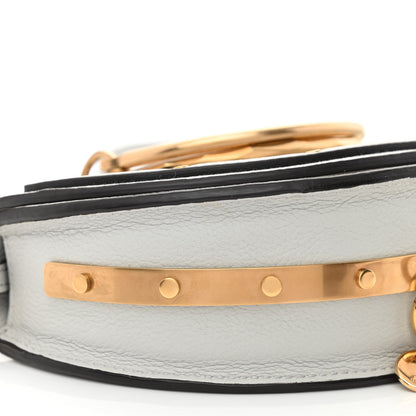 Chloe Calfskin Small Nile Bracelet Minaudiere Bag Airy Grey 10 of 11