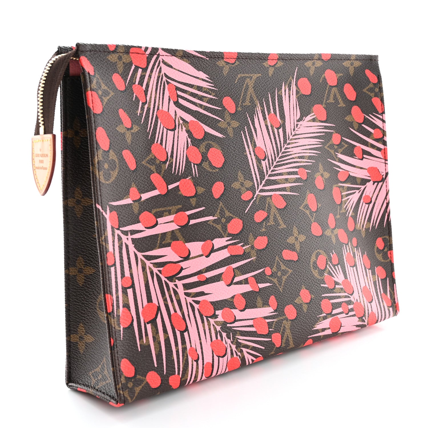 Louis Vuitton Monogram Jungle Dots Toiletry Pouch 26 Sugar Pink Poppy 3 of 8