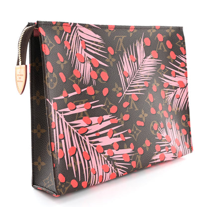 Louis Vuitton Monogram Jungle Dots Toiletry Pouch 26 Sugar Pink Poppy 3 of 8