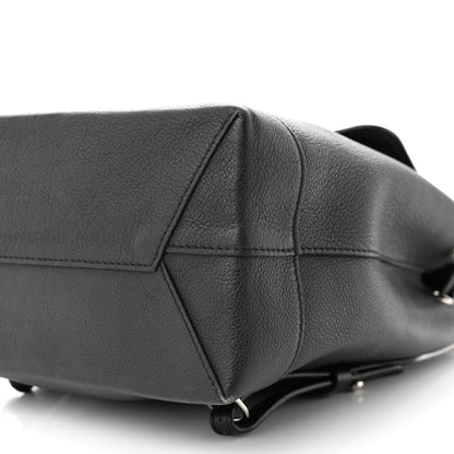 Louis Vuitton Calfskin Lockme Backpack Black 10 of 12