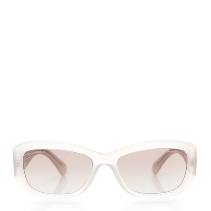 Chanel Acetate Rectangle Sunglasses 5493 Grey 2 of 8