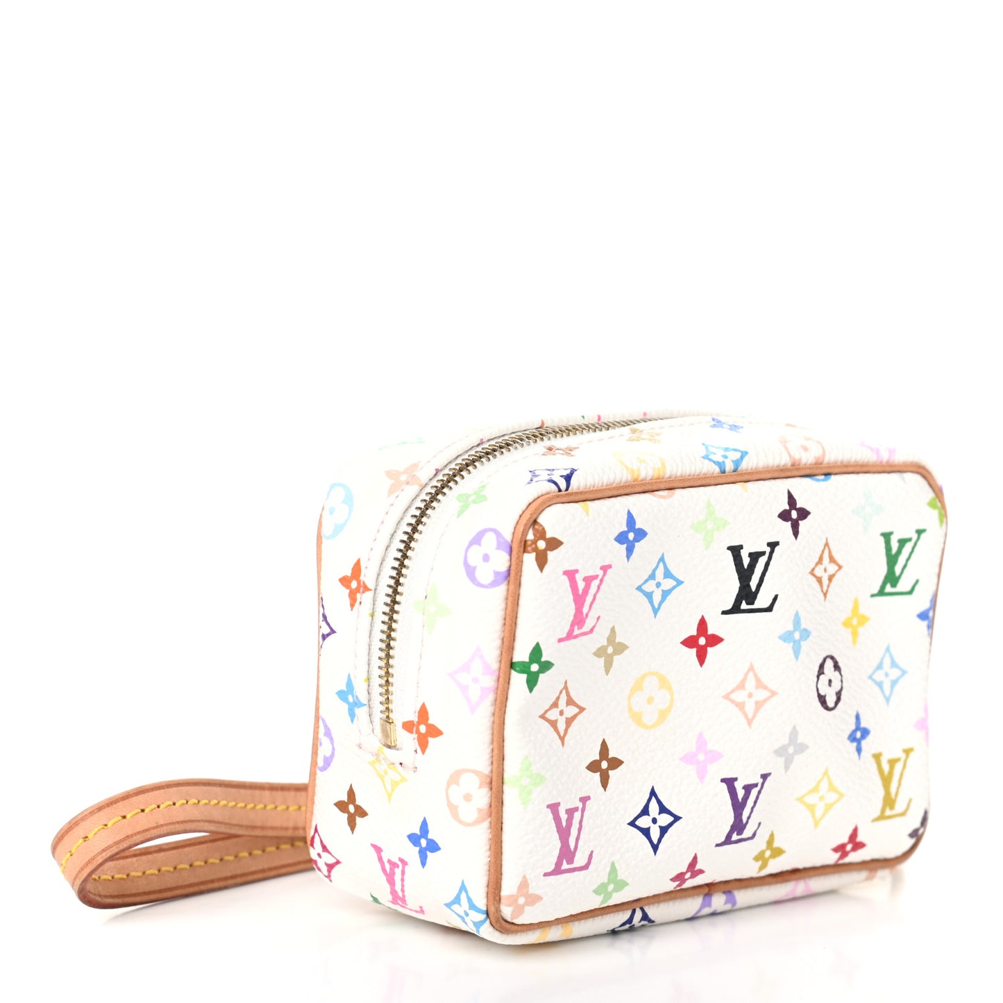 Monogram Multicolor Trousse Wapity White