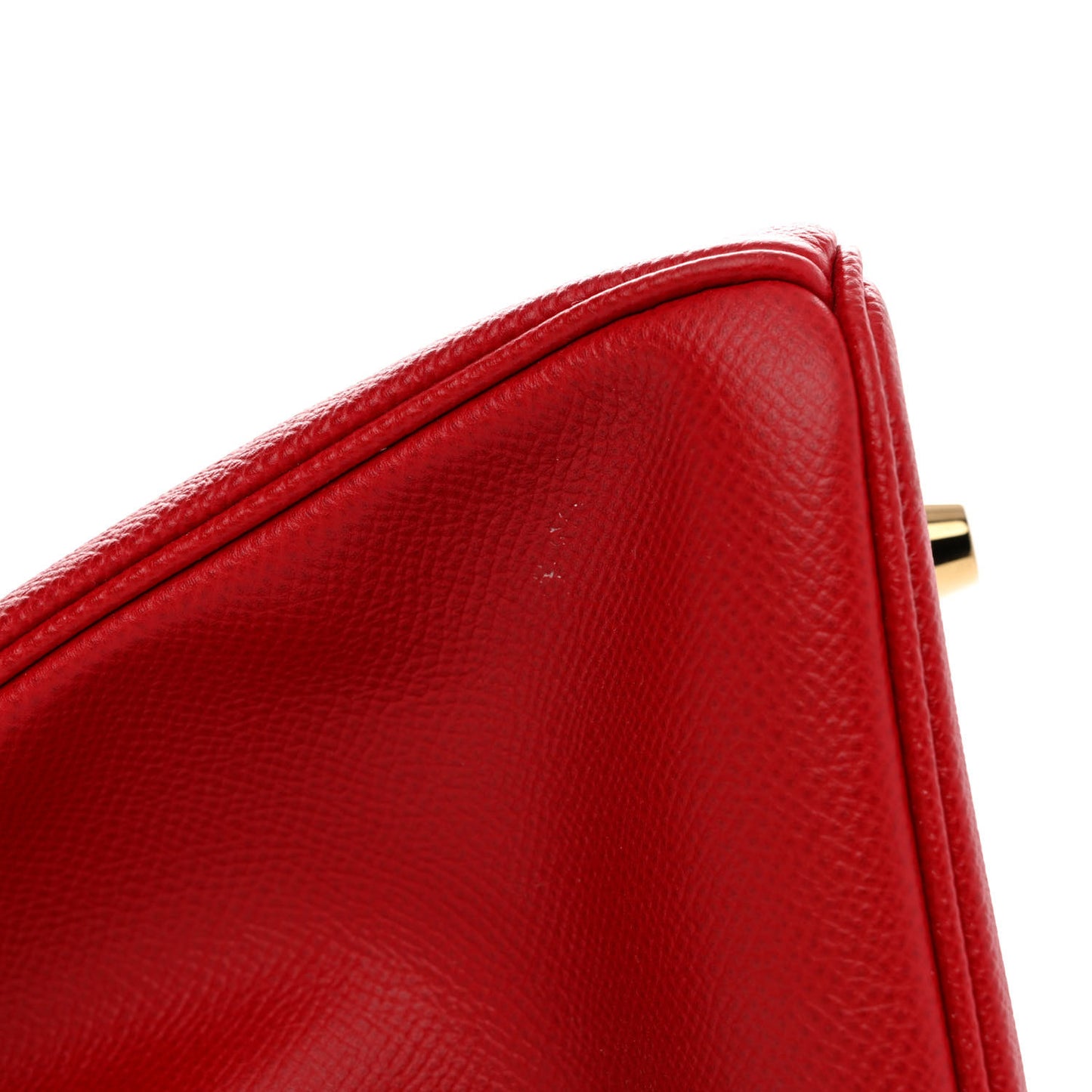 Epsom Birkin 35 Rouge Casaque