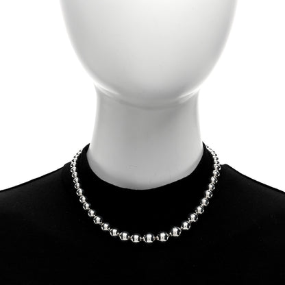 Tiffany Sterling Silver HardWear Graduated Ball Necklace 2 of 4