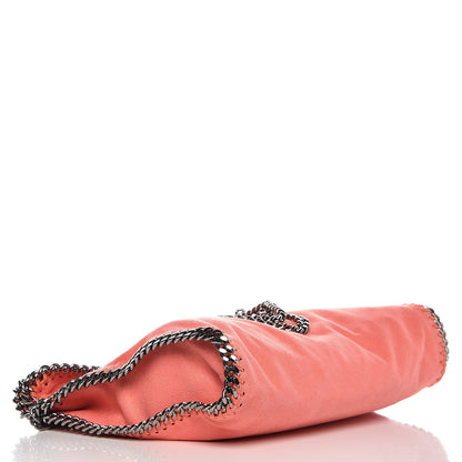 Stella McCartney Shaggy Deer Mini Falabella Fold Over Tote Peony 5 of 8