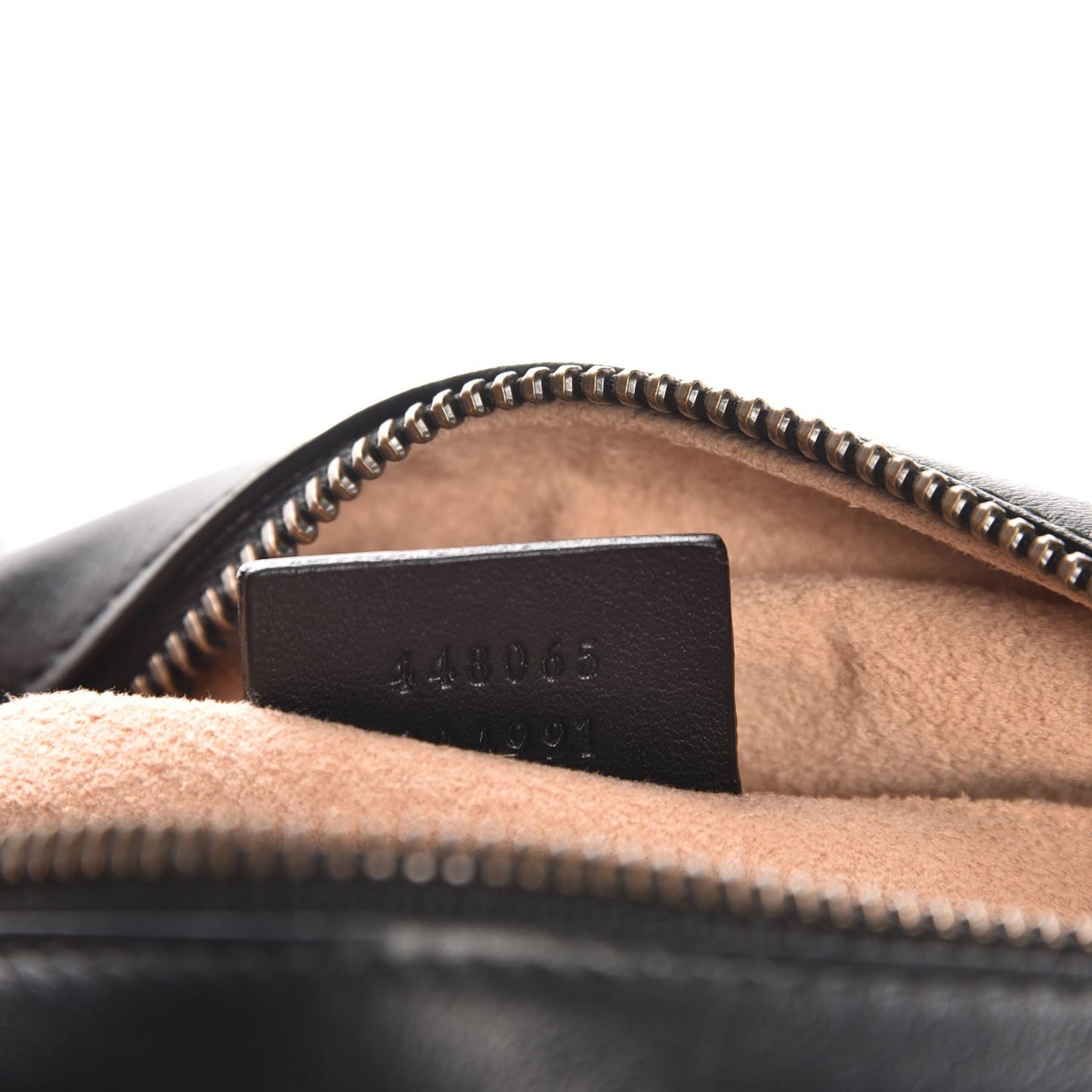Calfskin Matelasse Mini GG Marmont Chain Shoulder Bag Black