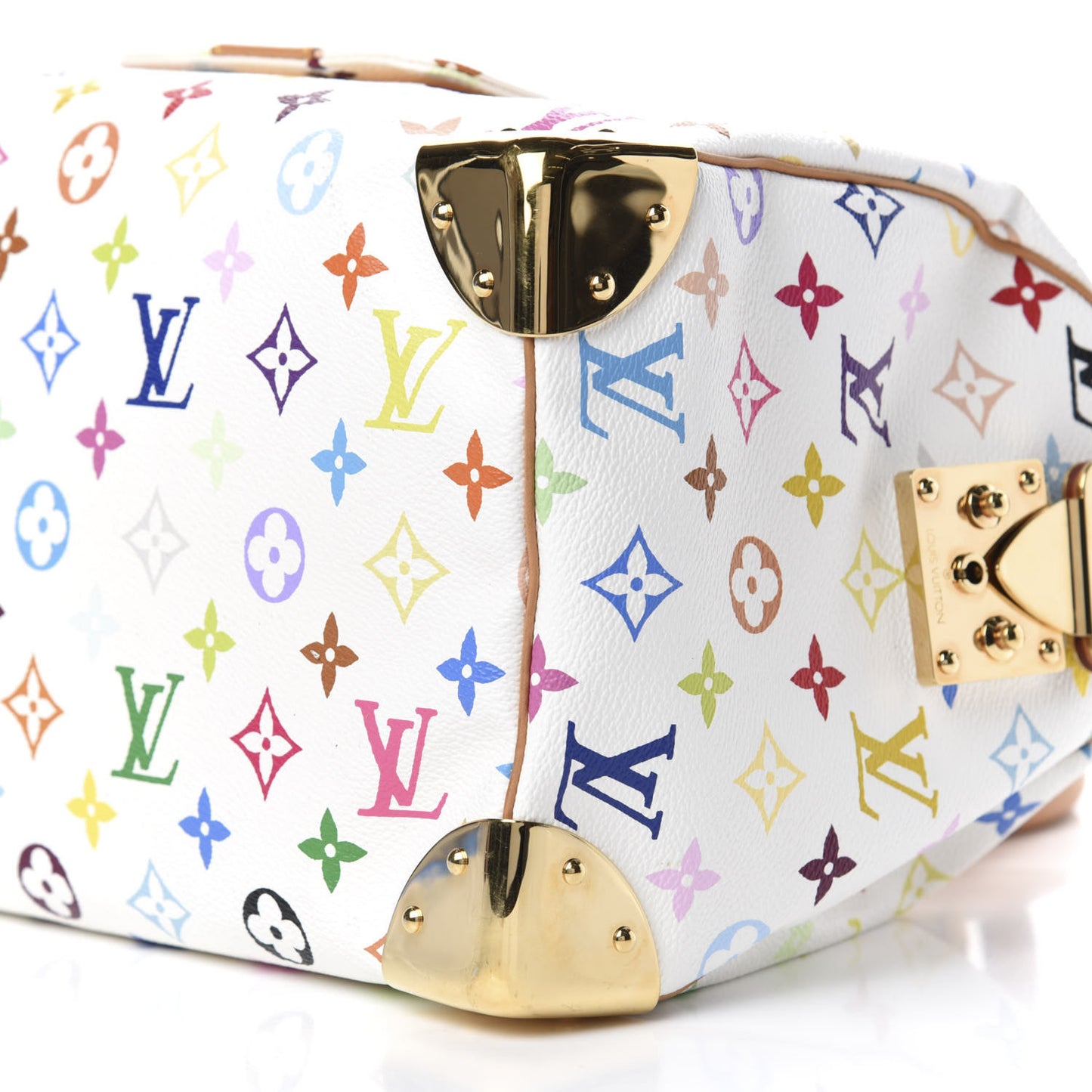 Monogram Multicolor Speedy 30 White