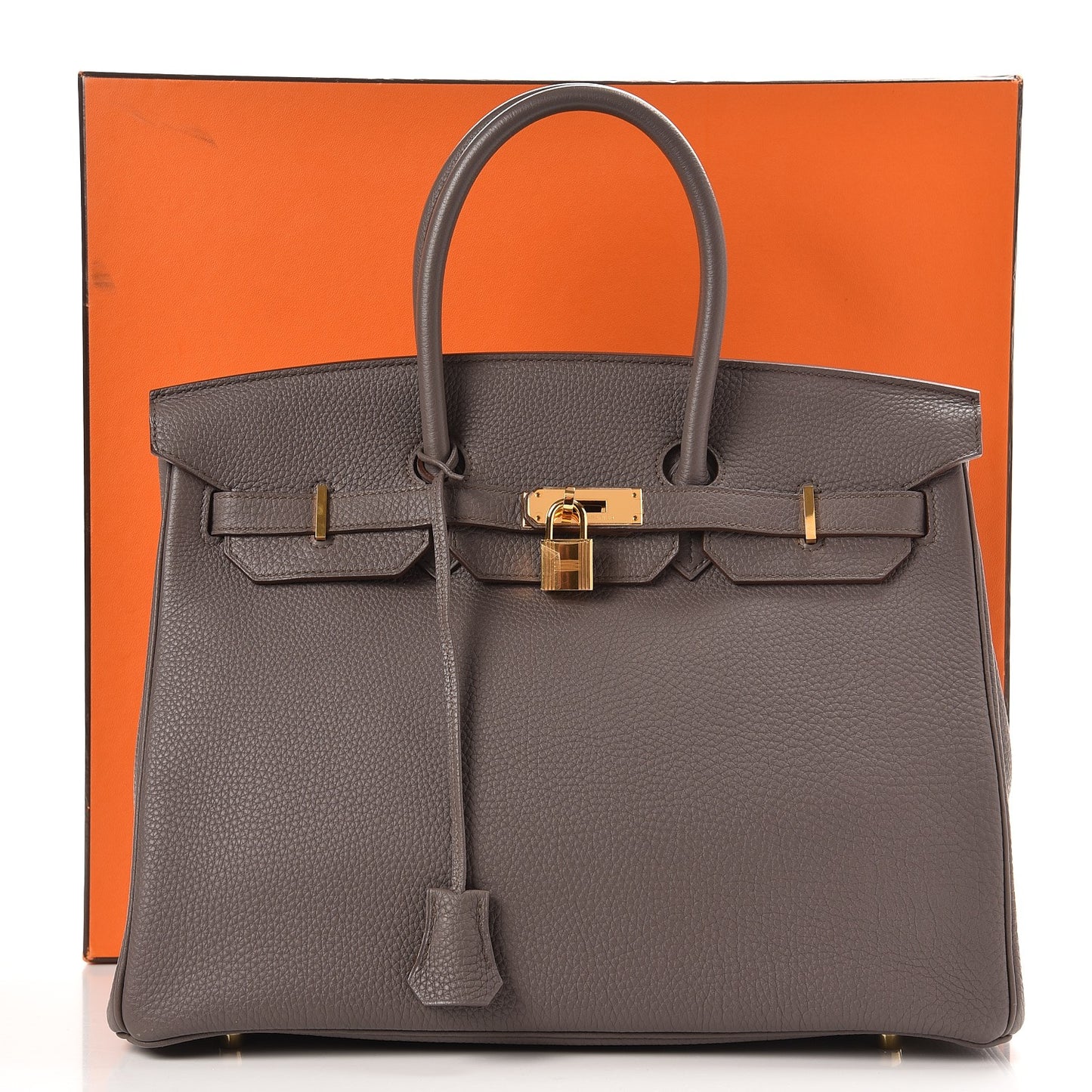 Togo Birkin 35 Etain