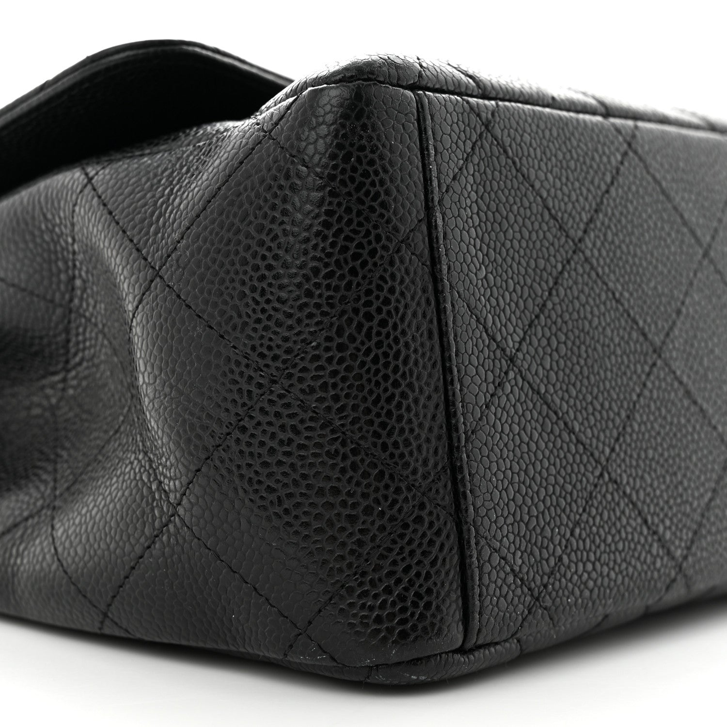 Chanel Caviar Quilted Maxi Single Flap Black 9 of 13
