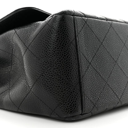 Chanel Caviar Quilted Maxi Single Flap Black 9 of 13