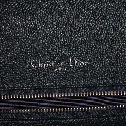 Christian Dior Grained Calfskin Large Diorama Flap Bag Green 8 of 9